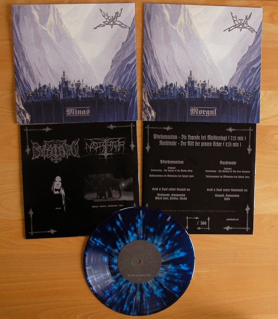 Picture of the Minas/Morgul 10" Split-LP