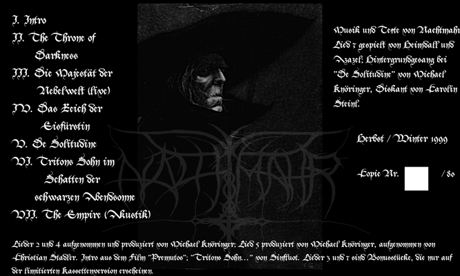 Cover Schattenfrst innen